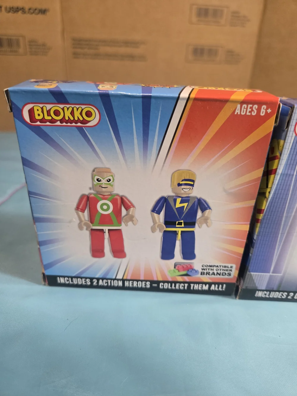 Blokko Like Block Tech Figures Lot of 4 Boxes = 8 figures NEW In Box